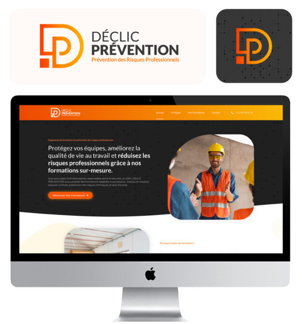 Déclic Prévention - création Logo & Site Internet